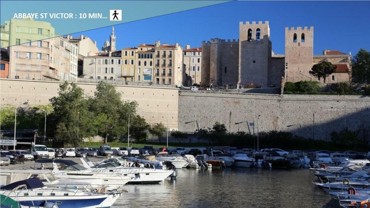 Happy T1 Tout Equipe - Confort - Vieux Port Marseille Exterior photo
